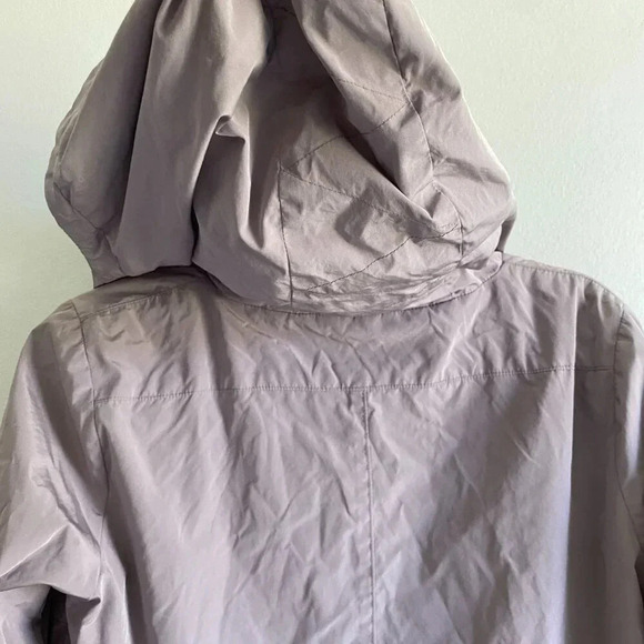 GAP Bodyfit Gray Hooded Activewear  Jacket Size S - Picture 6 of 9